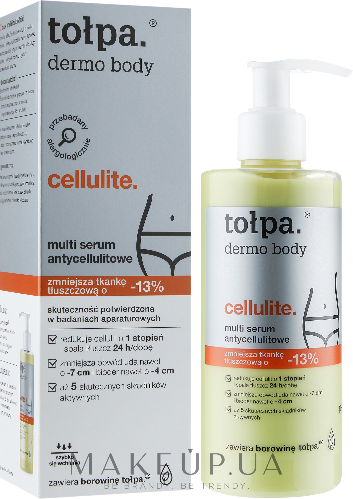 Антицелюлітна сироватка - Tolpa Dermo Body Cellulite Multi Serum — фото 250ml