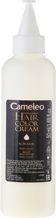 Стійка фарба для волосся, з натуральними оліями  - Delia Cameleo Omega + — фото N2