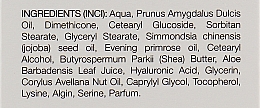 Ночной крем для лица с гиалуроновой кислотой и экстрактом улиточной слизи - Elenis Primula Hyaluronic Acid&Snail — фото N4