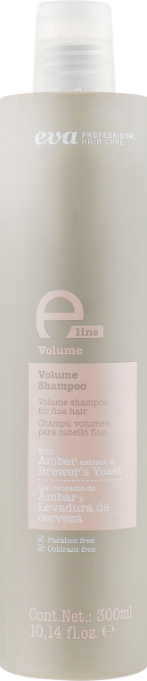 Шампунь для об'єму волосся - Eva Professional E-line Volume Shampoo