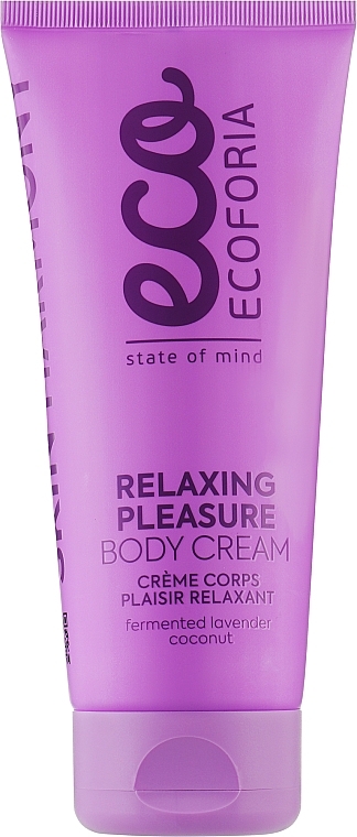 Расслабляющий крем для тела - Ecoforia Skin Harmony Relaxing Pleasure Body Cream — фото N1