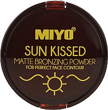 Духи, Парфюмерия, косметика Пудра бронзирующая - Miyo Sun Kissed Matt Bronzing Powder