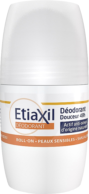 Дезодорант кульковий - Etiaxil Deodorant Gentle Protection 48H Roll-on — фото N1