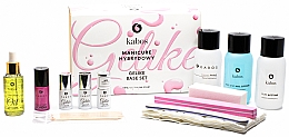 Парфумерія, косметика Манікюрний набір, 13 продуктів - Kabos Base Set Gelike Beige