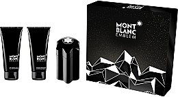 Парфумерія, косметика Montblanc Emblem - Набір (edt/100ml + asb/100ml + sh/gel/100ml)