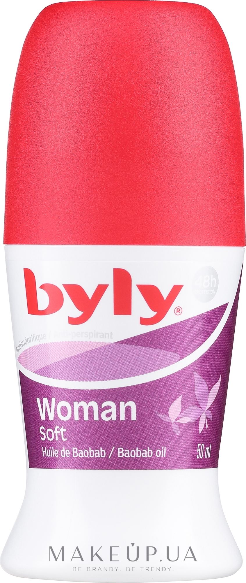 Кульковий дезодорант - Byly Woman Soft Roll-On Deodorant — фото 50ml
