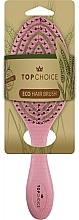 Расческа для волос, 64760, розовая - Top Choice Eco Hair Brush — фото N2