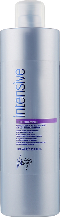 Шампунь для ежедневного использования - Vitality's Intensive Light Shampoo — фото N3