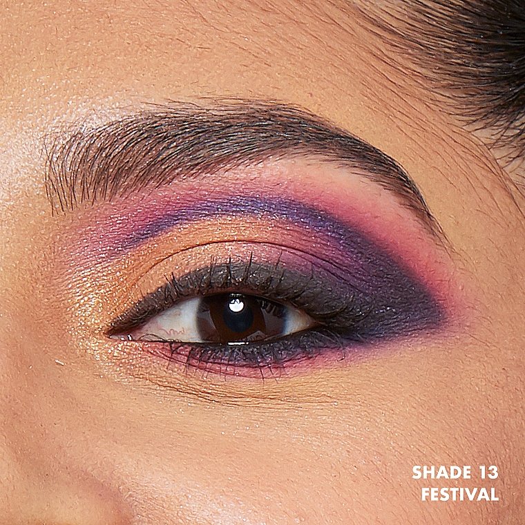 Палетка теней для век и пигментов для лица - NYX Professional Makeup Ultimate Shadow Palette — фото N8