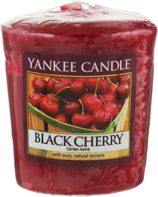 Ароматична свічка - Yankee Candle Black Cherry — фото N1
