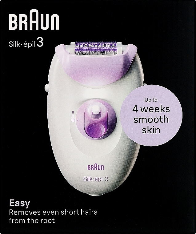 Епілятор - Braun Silk-Epil 3 SE 3-000 — фото N2