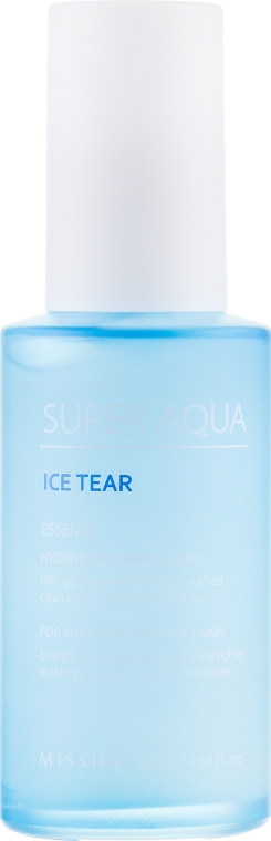 Інтенсивно зволожувальна есенція для обличчя - Missha Super Aqua Ice Tear Essence — фото N2