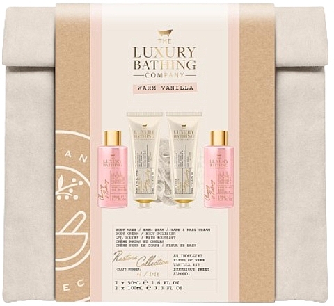 Набор, 6 продуктов - Grace Cole The Luxury Bathing Warm Vanilla Restore Collection — фото N1