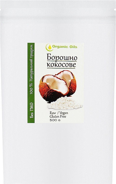 Борошно кокосове - Organic Oils — фото N2