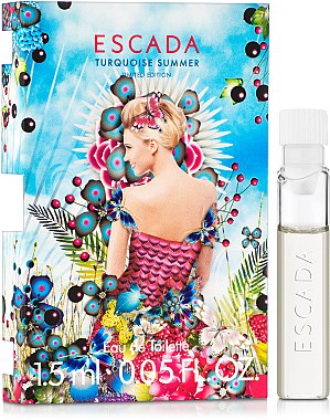 УЦЕНКА Escada Turquoise Summer - Туалетная вода (пробник)*