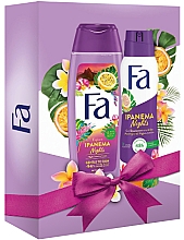 Духи, Парфюмерия, косметика Набор - Fa Ipanema Nights (deo/150ml + sh/gel/250ml)