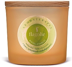 Парфумерія, косметика Ароматична свічка в склянці "Енергія" - Flagolie Fragranced Candle Right Energy