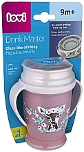 Кружка с ручками 360 "Drink Master Wild Soul", 250 мл, 9+ мес., розовая - Lovi — фото N2