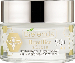 Підтягувальний і зміцнювальний крем проти зморщок - Bielenda Royal Bee Elixir Face Care — фото N1