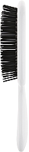 Расческа для волос, белая с черным - Janeke Superbrush — фото N2