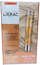 Парфумерія, косметика Набір - Lierac Sunissime (sun/fluid/40ml + sun/eye/balm/3g)