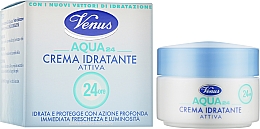 Активний, зволожувальний крем для обличчя - Venus Crema Idratante Attiva Aqua 24 — фото N2