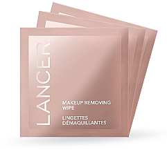 Серветки для зняття макіяжу - Lancer Makeup Removing Wipes — фото N2