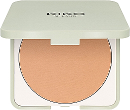 Компактний бронзатор з матовим фінішем - Kiko Milano Green Me Bronzer — фото N1