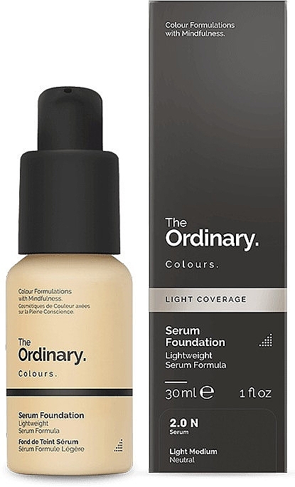 Сывороточная основа для макияжа - The Ordinary Serum Foundation