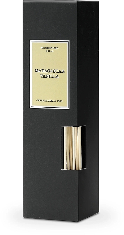 Аромадиффузор "Мадагаскарская ваниль" - Cereria Molla Madagascar Vanilla Reed Diffuser — фото N2