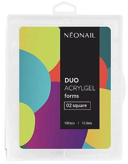 Формы для наращивания ногтей - NeoNail Professional Duo Acrylgel Forms — фото N1