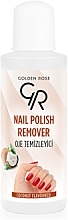 Парфумерія, косметика Рідина для зняття лаку - Golden Rose Nail Polish Remover Coconut