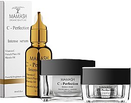 Духи, Парфюмерия, косметика Активный набор с витамином С - Mamash Organic С-Perfection (eye/cr/15ml + serum/30ml + cr/50ml)