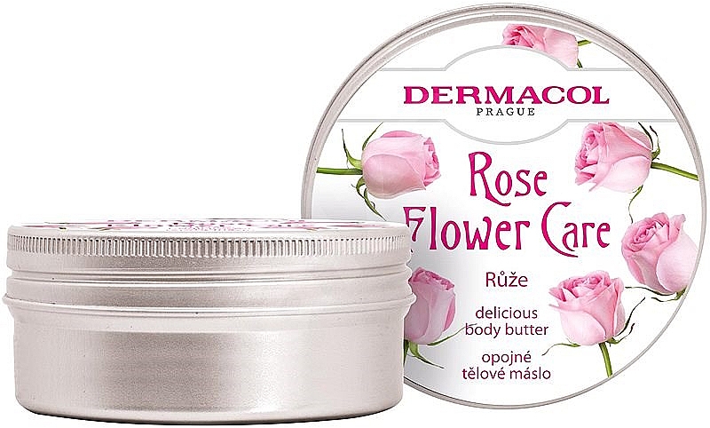 Баттер для тела - Dermacol Rose Flower Care Body Butter — фото N1