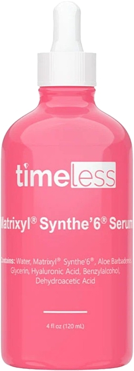 Пептидна сироватка для обличчя - Timeless Skin Care Matrixyl Synthe'6 Serum — фото N3