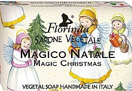 Мило туалетне "Magic Christmas" - Florinda Sapone Vegetale Magic Christmas — фото N1