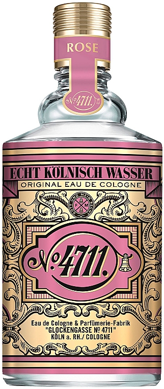 Maurer & Wirtz 4711 Original Eau de Cologne Rose - Одеколон (тестер с крышечкой) — фото N1