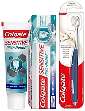 Духи, Парфюмерия, косметика Набор - Colgate Sensitive Pro-Relief Set (t/paste/75ml + toothbrus/1pc)