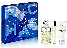 Духи, Парфюмерия, косметика Rochas Eau De Rochas - Набор (edt/100ml + edt/20ml + b/lot/100ml)