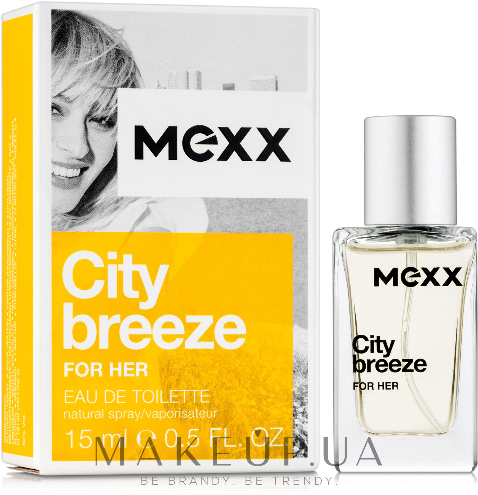 Mexx City Breeze For Her - Туалетная вода (мини) — фото 15ml
