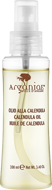 Масло календулы для тела и лица с аргановым маслом - Arganiae L'oro Liquido — фото N1
