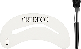 Шаблоны для бровей - Artdeco Eyebrow Stencials with Brush Applicator — фото N1