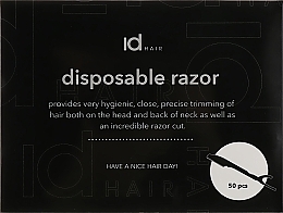 УЦЕНКА Бритва одноразовая - idHair Disposal Razor Box * — фото N1