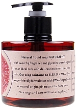 Парфумерія, косметика Натуральне рідке мило з гліцерином із ароматом солодкого інжиру - Naturaphy Natural Liquid Soap 
