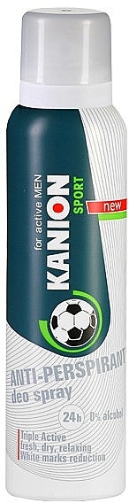 Дезодорант-антиперспірант - Kanion Sport Anti-perspirant Deo Spray — фото N1