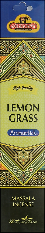 Ароматичні палички "Лемонграс" - Good Sign Company Lemongrass Aromastick — фото N1