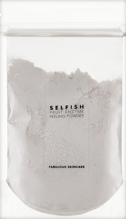 Энзимный пилинг для лица и тела - Fabulous Skincare Selfish Peeling Powder (рефил) — фото N1