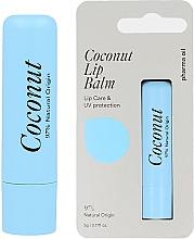 Парфумерія, косметика Бальзам для губ "Кокос" - Pharma Oil Coconut Lip Balm