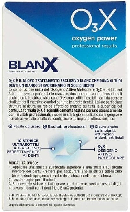 Смужки для відбілювання зубів - BlanX Oxygen Power Whitening Strips — фото N3