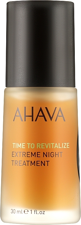 Крем ночной разглаживающий и повышающий упругость кожи - Ahava Time to Revitalize Extreme Night Treatment (тестер) — фото N1